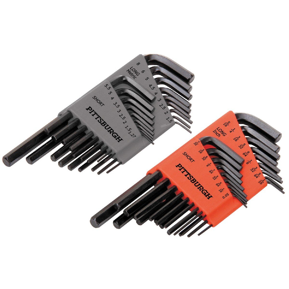 Pittsburgh 36 Piece SAE/Metric Hex Key Set