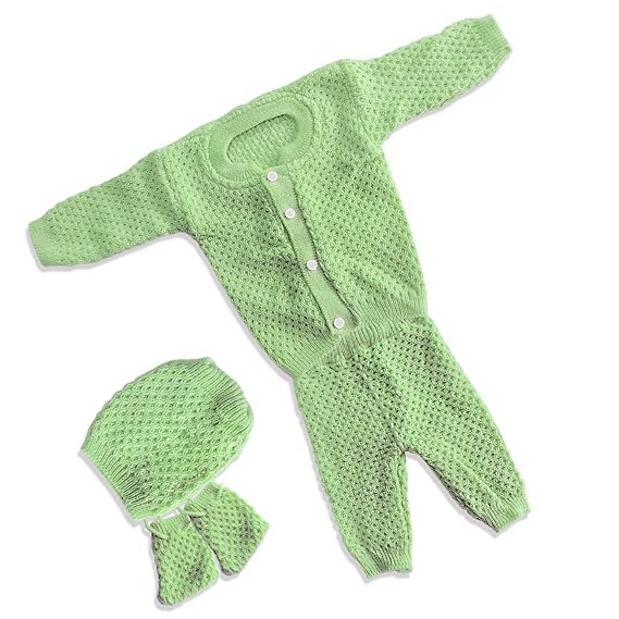 Customary Baby Boys and Baby Girls Sweater, Pyjama and Booties (0-3 Month)