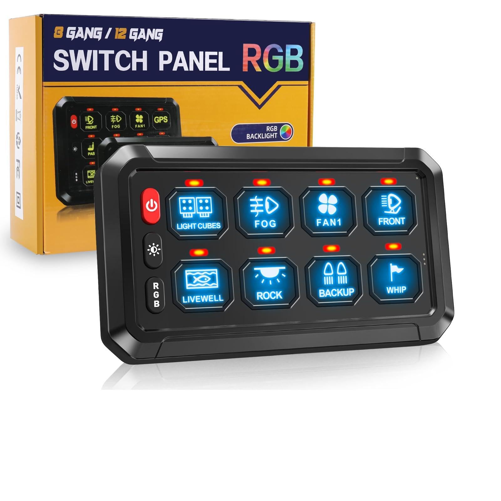 Amazon.com: CO LIGHT 8 Gang Wireless Switch Panel Remote Control