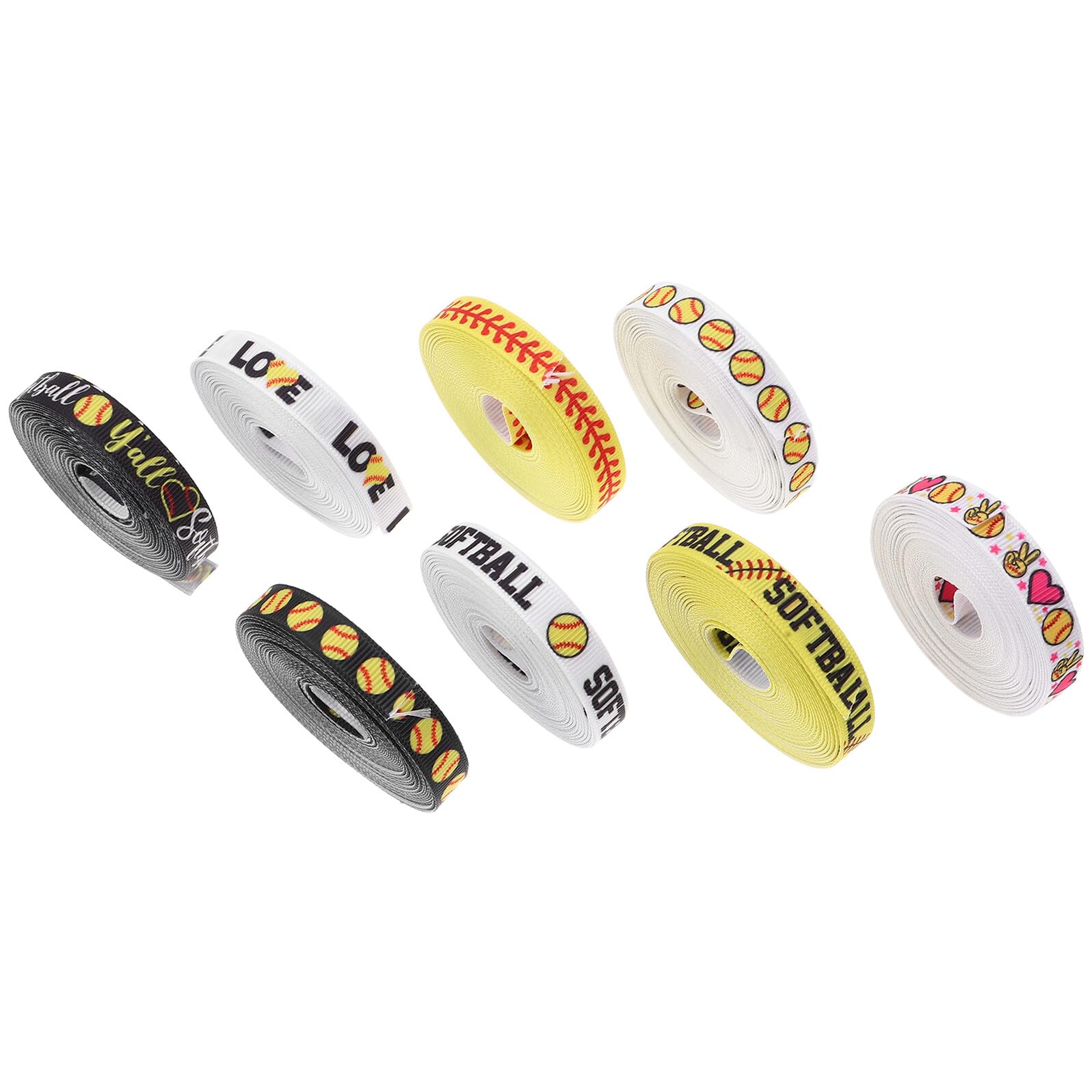 Ruban gros-grain sport baseball Hohopeti pour décorer une fête et emballer un cadeau