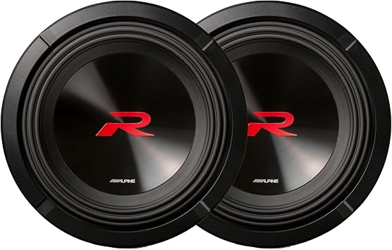 Alpine 2-R2-W12D2 12 in R-Series Subwoofer Bundle