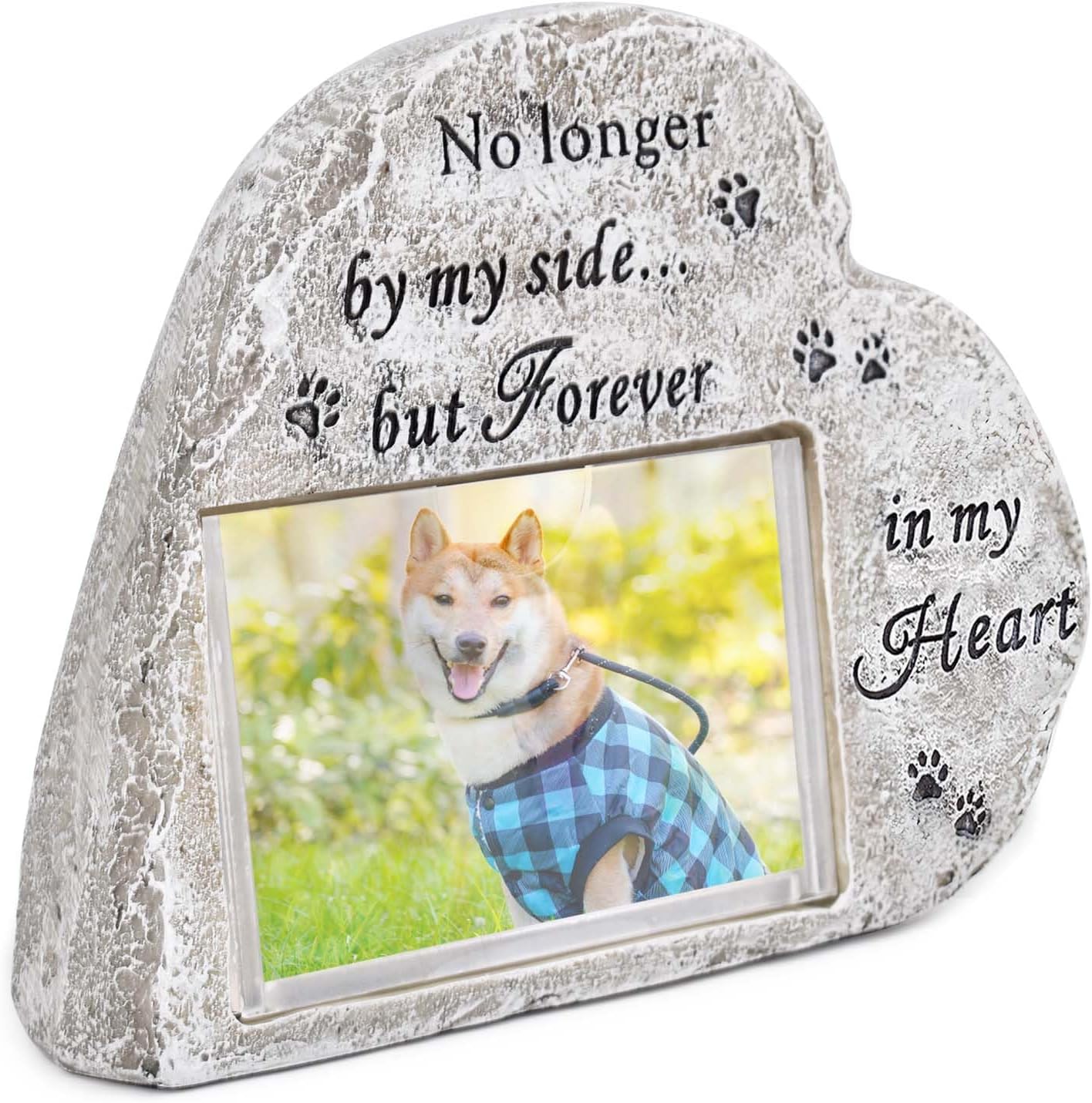 JIABEIUS Dog Memorial Gifts for Loss of Dog Resin Dog