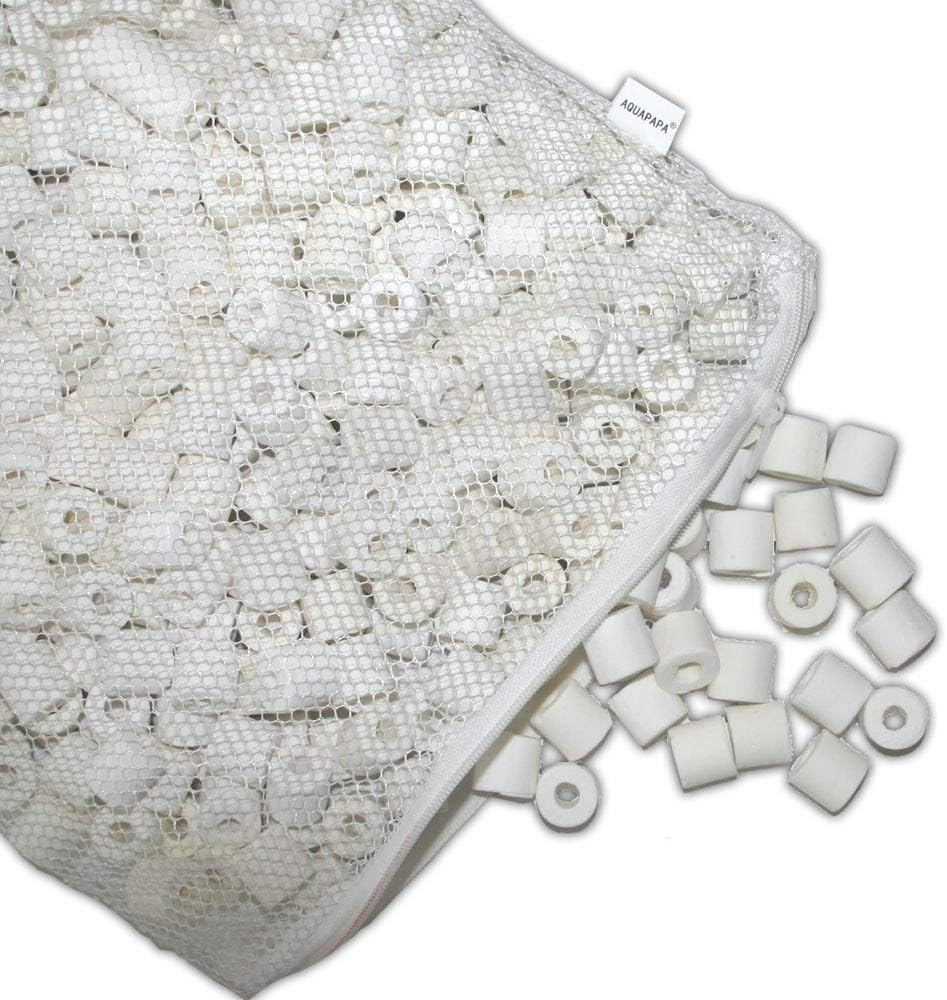 Aquapapa 5 lbs Bio Ceramic Rings Aquarium Filter Media