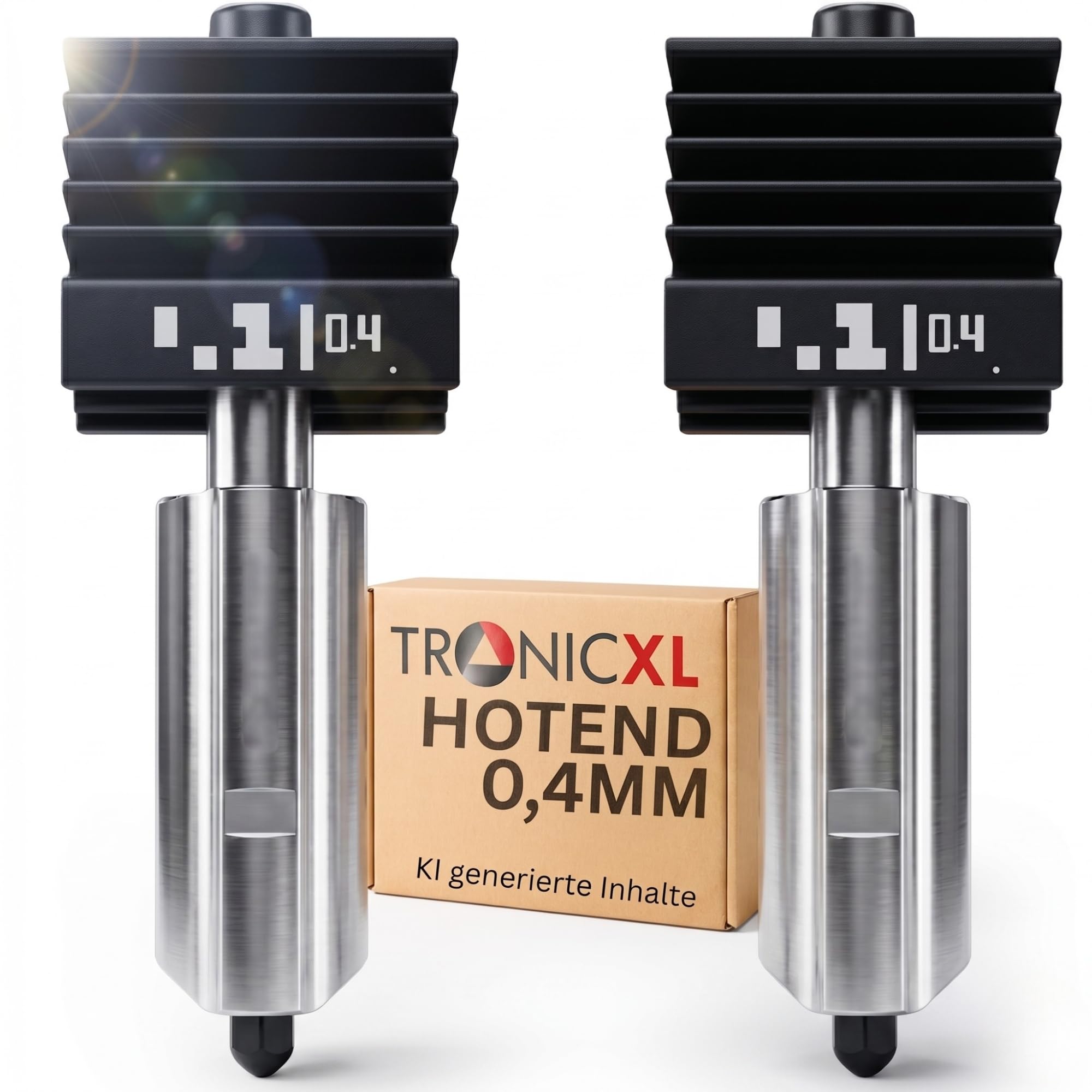 2 x P2S H2S H2D Hotend pasuje do Bambu Lab 0,4 mm do filamentu 1,75 mm, takiego jak PETG-HF PLA Basic ASA ABS Nylon 3D głowica drukująca Hot End