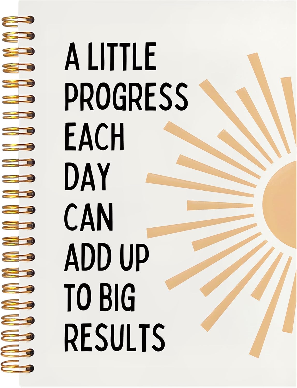  Positive Affirmations Gifts, Inspirational Motivational Notebook Journal, Boho Sunshine Notebook Journal, Inspirational Gifts for Women, I am Brave Kind Hardcover Spiral Notebook 5.5x8.3 Purple