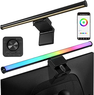 Hive Vibes 17" Smart Monitor Light Bar with RGB Backlight, Wireless Remote and App Control, Multiple Temperatures, Steples Price In India