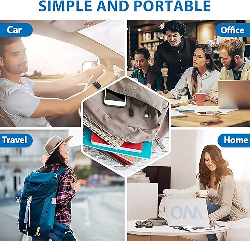 Miniatura 7 de Cargador compatible con Amazfit Bip 5/Bip 5 Unidad/Bip 3/Bip 3 Pro/GTS 4 Mini/Active/GTS 2/GTR Mini/GTS 2 Mini Smartwatch Reemplazo USB Cradle Cable