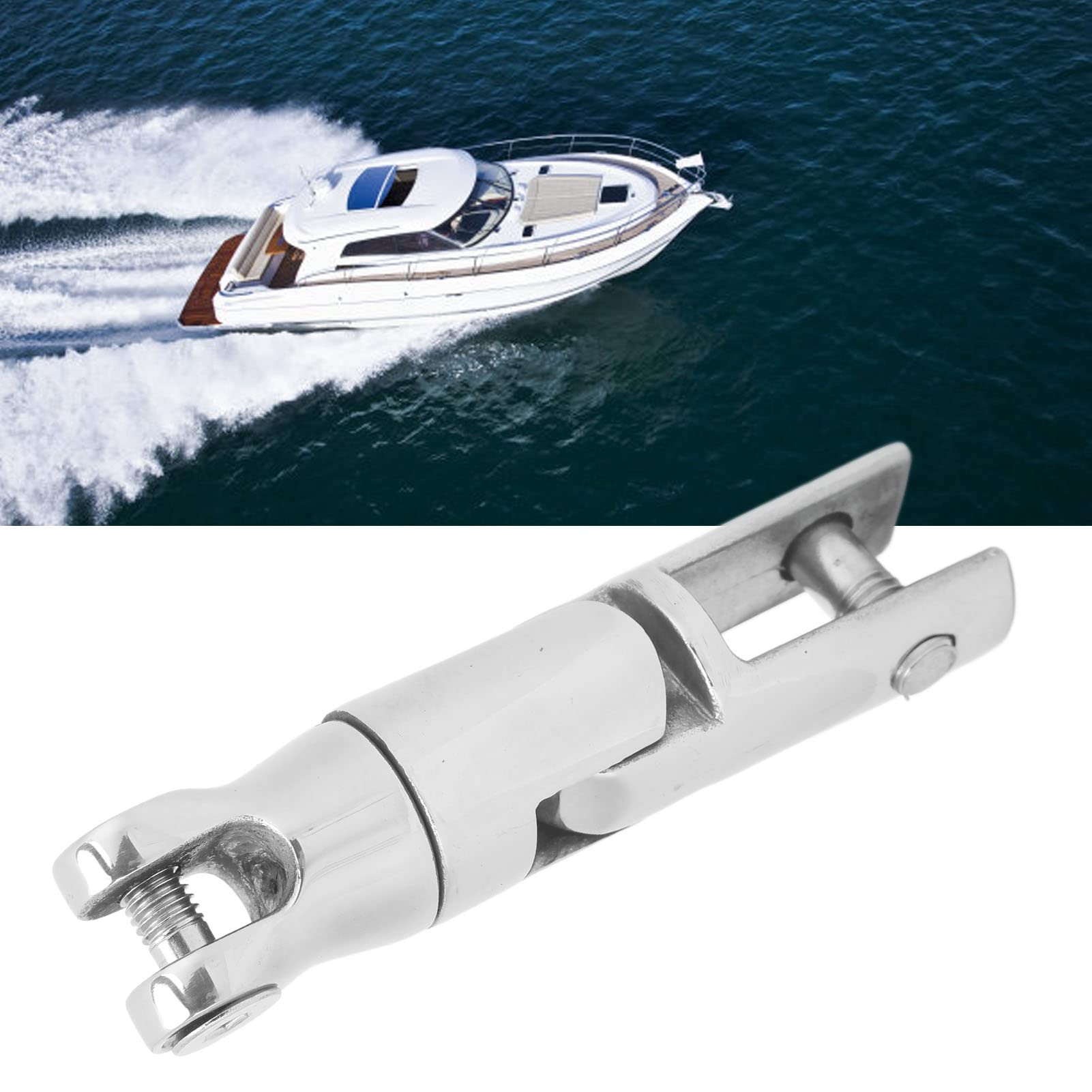 Marine-Anker-Drehgelenk-Verbindungsstück, Bootsanker-Kettendrehgelenk, Edelstahl-Ankerdrehgelenk, Bootsanker-Seildrehgelenk, Bootsanker-Drehschäkel Für Schiffe, Boote