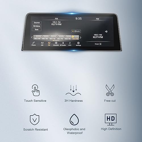 Miniatura 2 de Protector de pantalla para Nissan Armada 2023 2024 para Nissan Armada 2021-2023 2024 SSVSLPlatinumPantalla de navegación de 12.3 pulgadas, para 2023