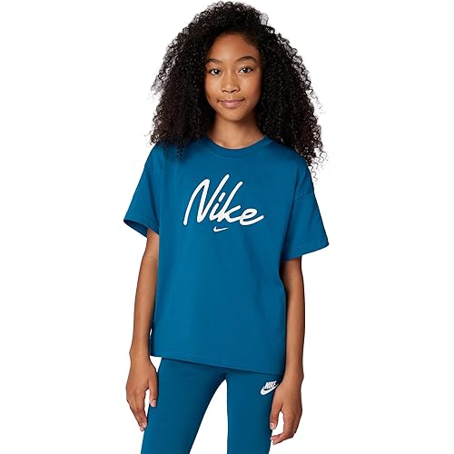 Nike Girls' Sportswear T-Shirt (Modern Script)