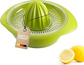 Westmark Spremiagrumi con vaschetta, Diametro: 18,7 cm, Capacità: 0,5 litri, Plastica, Limetta, Verde mela, 3091227A