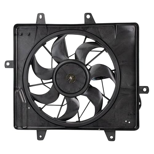 Vista 728 de TRQ Conjunto de ventilador de refrigeración dual compatible con Infiniti EX35 2009 FX35 FX50 2007-2008 G35 2008-2013 G37 2012-2013 M35h 2014-2015
