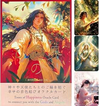 美麗✨神々の神秘的な世界✨スピリチュアルヒーリングオラクルカード／日本未発売 Amazon.co.jp: 【新感覚】神様セラピー「結ひの界」（ミュージック