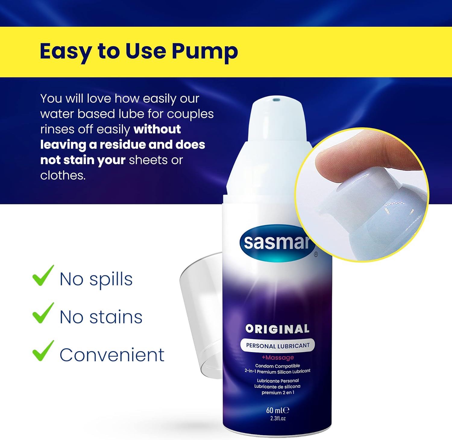 Paraben-free formulation highlighted on product