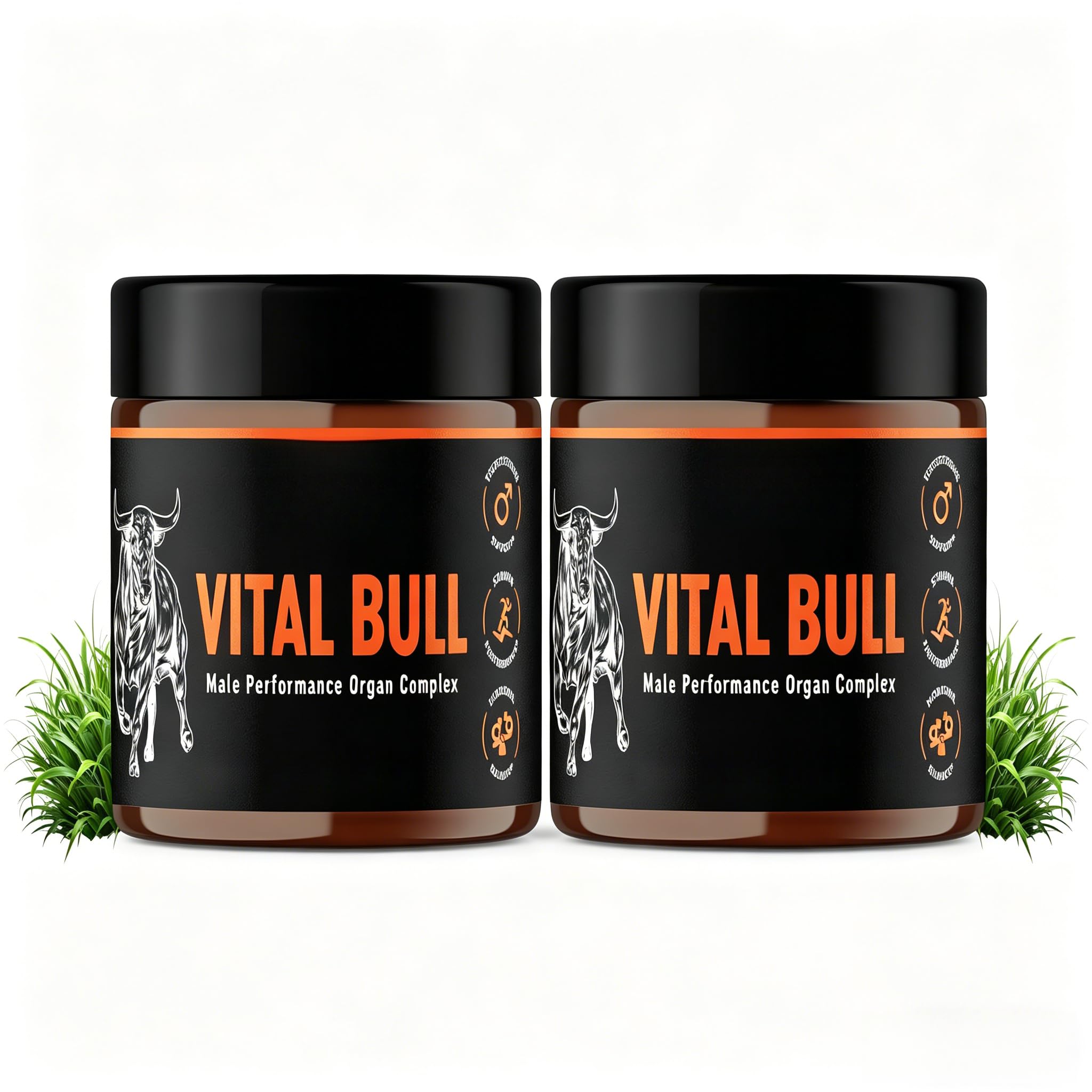 Bull Beef Organ Support, for Men with Grass Fed Liver, Testicle, Prostate (2)