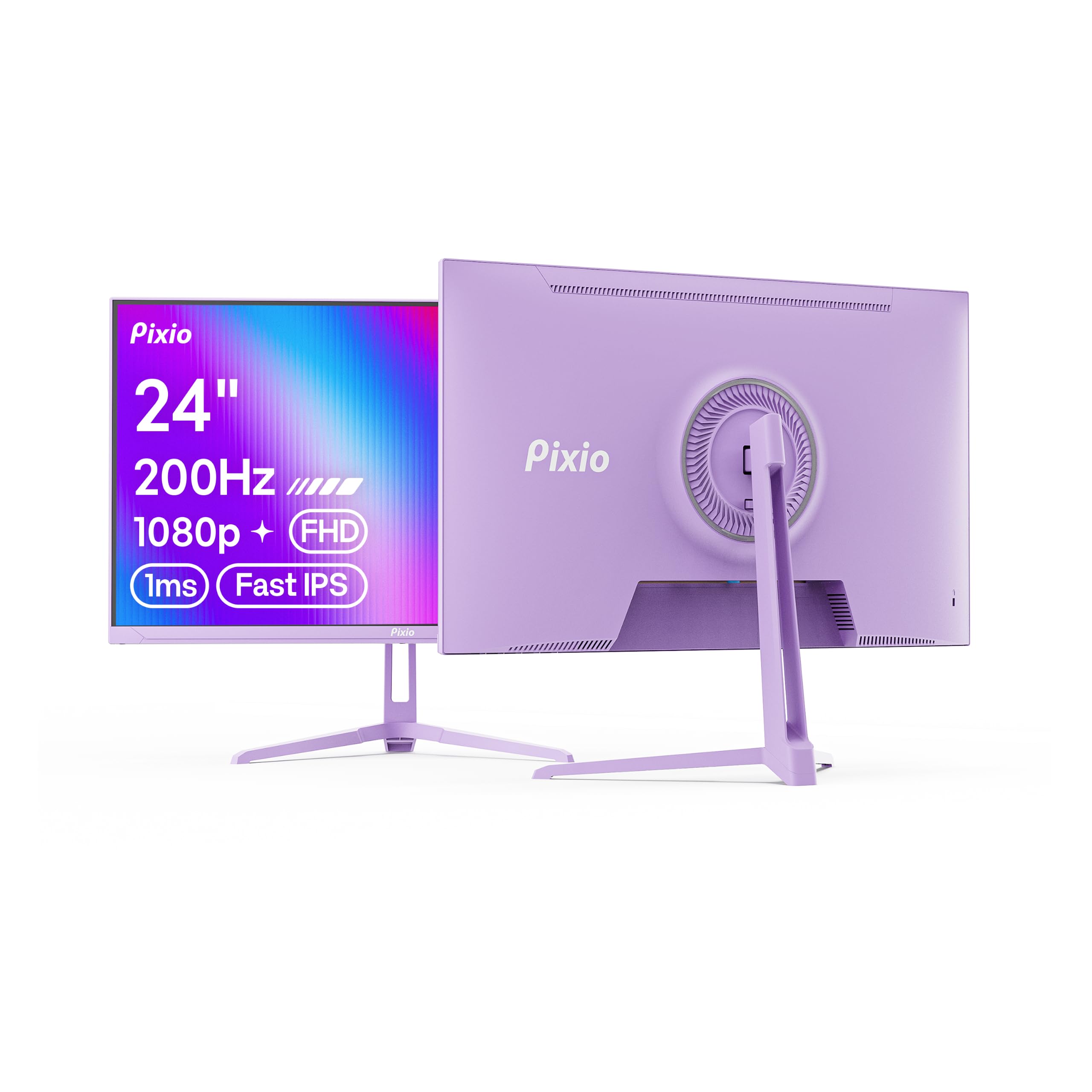 Amazon.com: Pixio PX248 Wave Purple 24 inch 200Hz Refresh Rate FHD