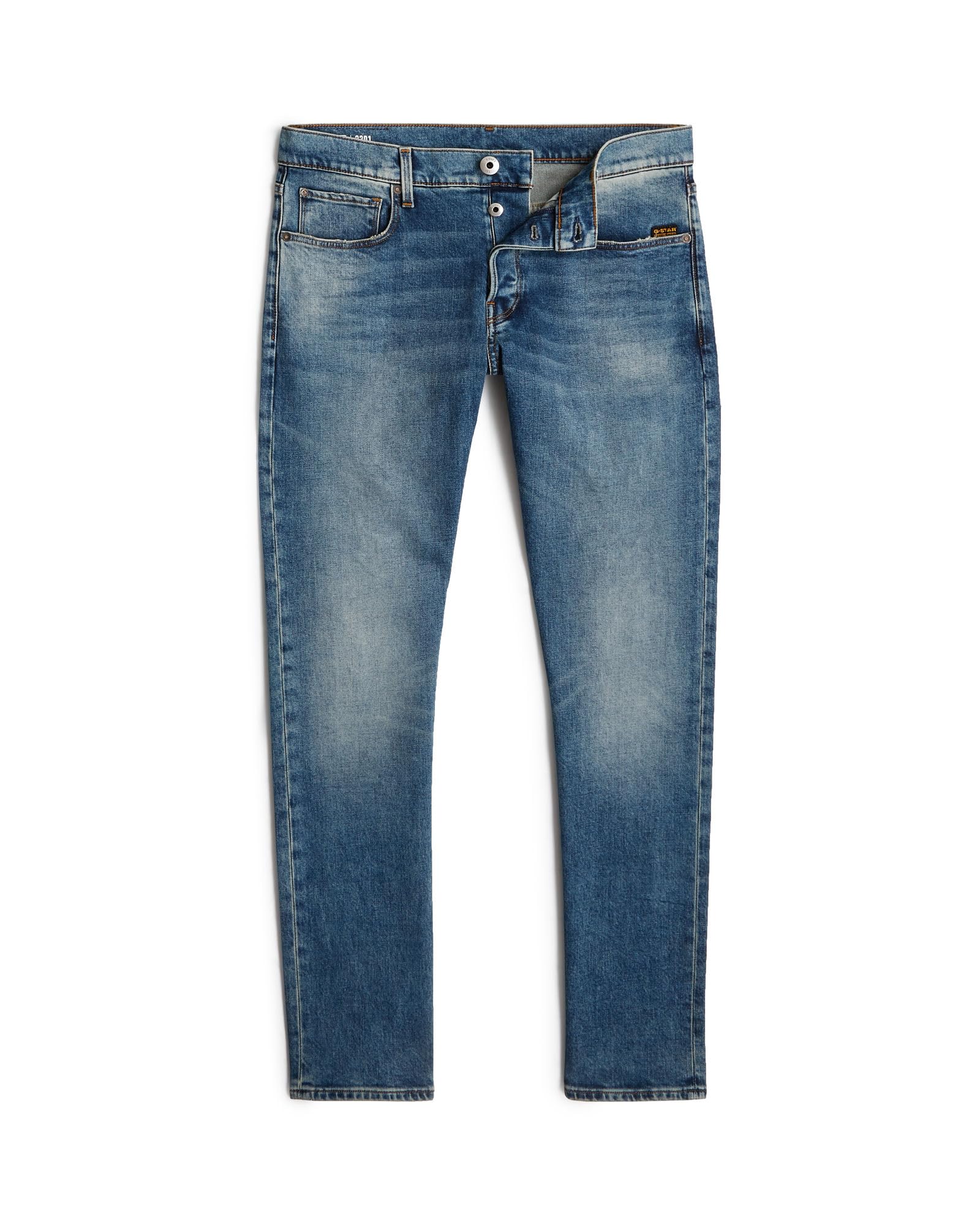 G-Star Herren Jeans 3301 Regular Tapered Jeans