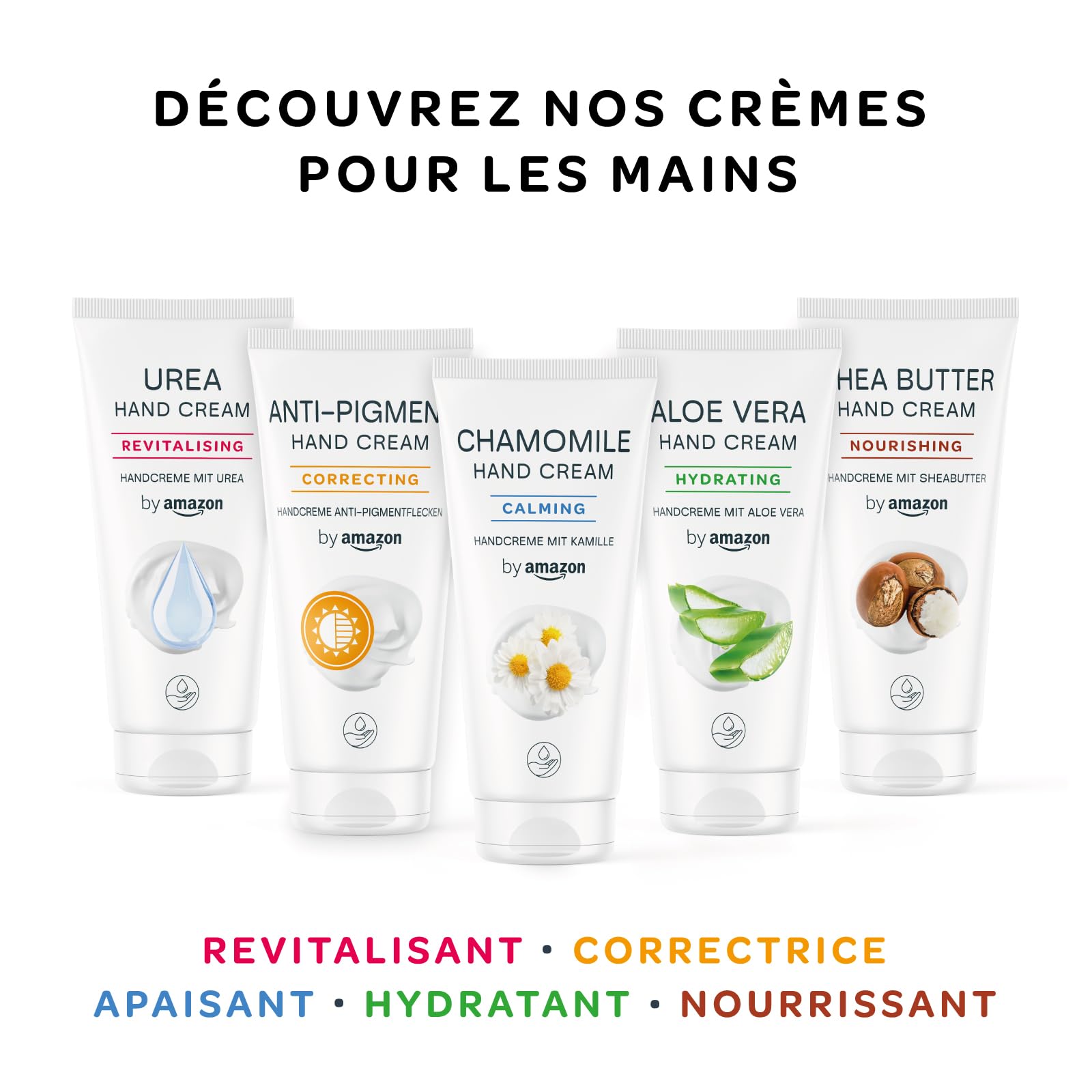 by Amazon Crème pour les mains à l'urée 2 x 100 ml