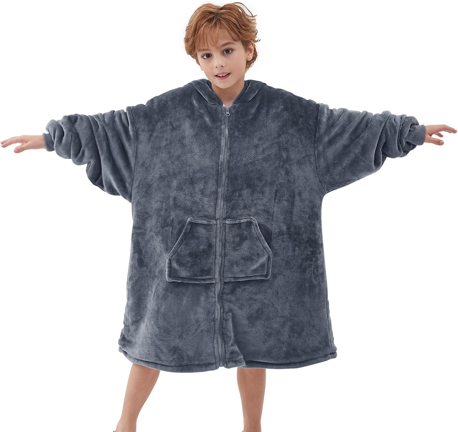 JOYWOO Wearable Blanket, Oversized Sweatshirt Hoodie with