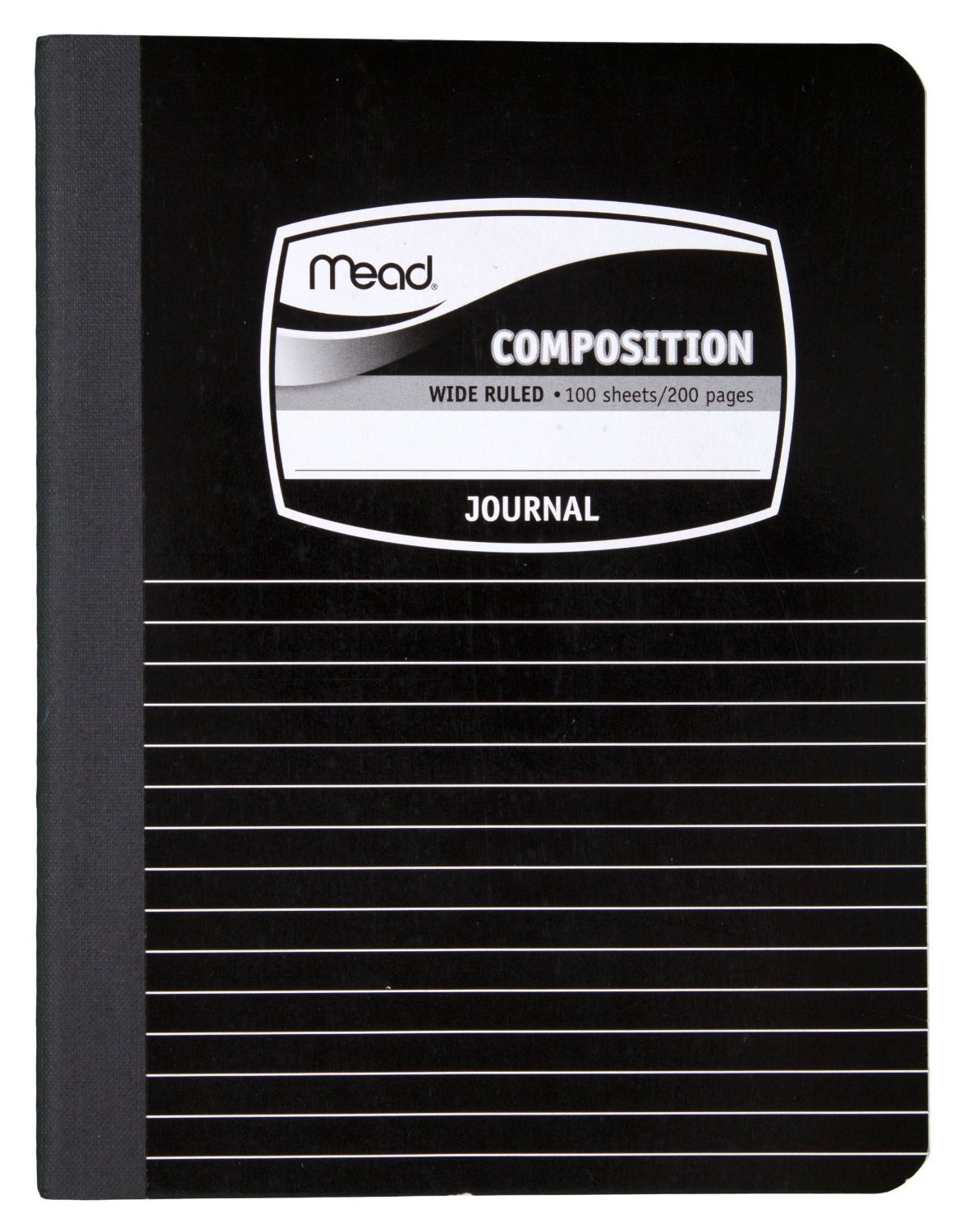 Mead Composition livre, journal/ordinateur portable, 9–3/4 x 7–1/5,1 cm, EN Marbre noir, 12-pack (09920)