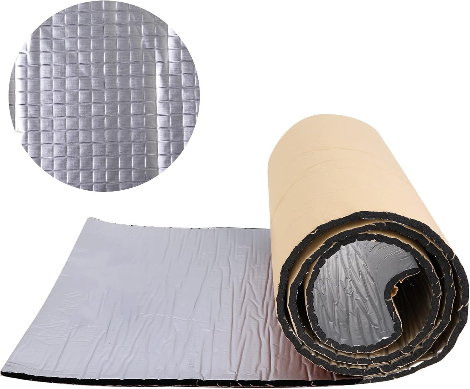 Car Sound Deadening Mat Insulation Heat Pads Foam SelfAdhesive Mat