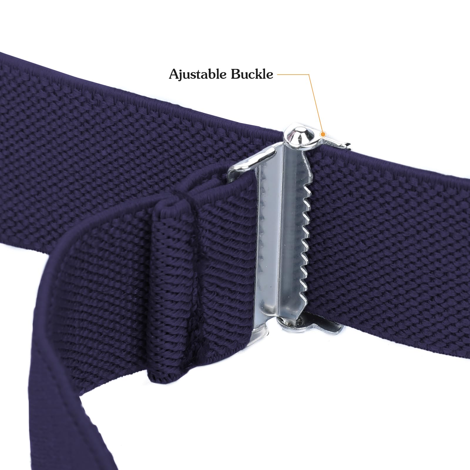 Kajeer Tirantes para niños, niñas y niños - Tirantes elásticos ajustables con espalda en Y y clips fuertes