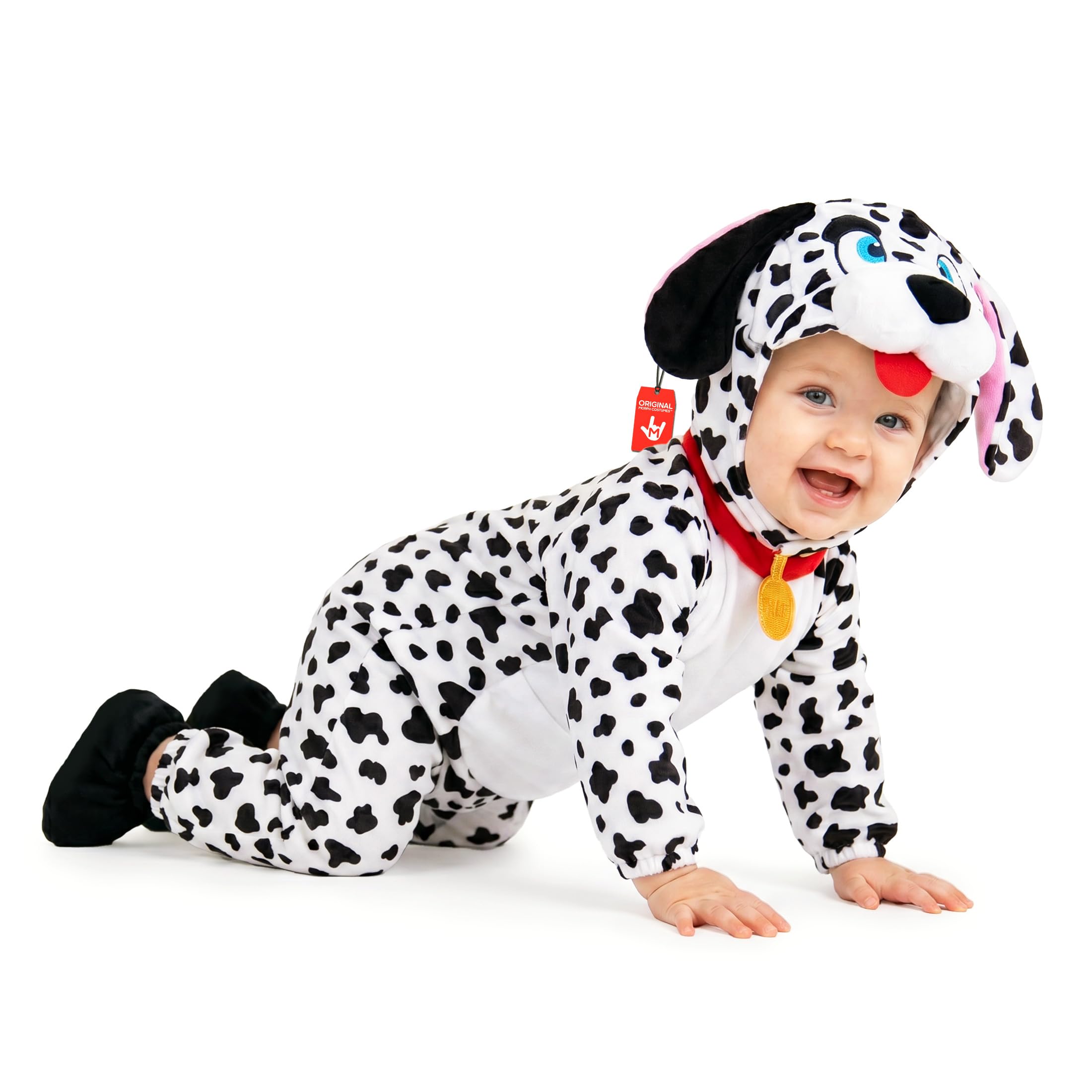 Morph Deguisement Dalmatien Enfant, Costume Chien Halloween