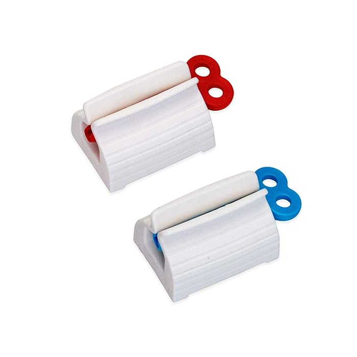Buy Toothpaste Dispenser, Toothpaste Tube Squeezer, Holder and Clip