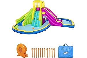 H2OGO! Funfinity Splash Kids Outdoor Inflatable Mega Water Park
