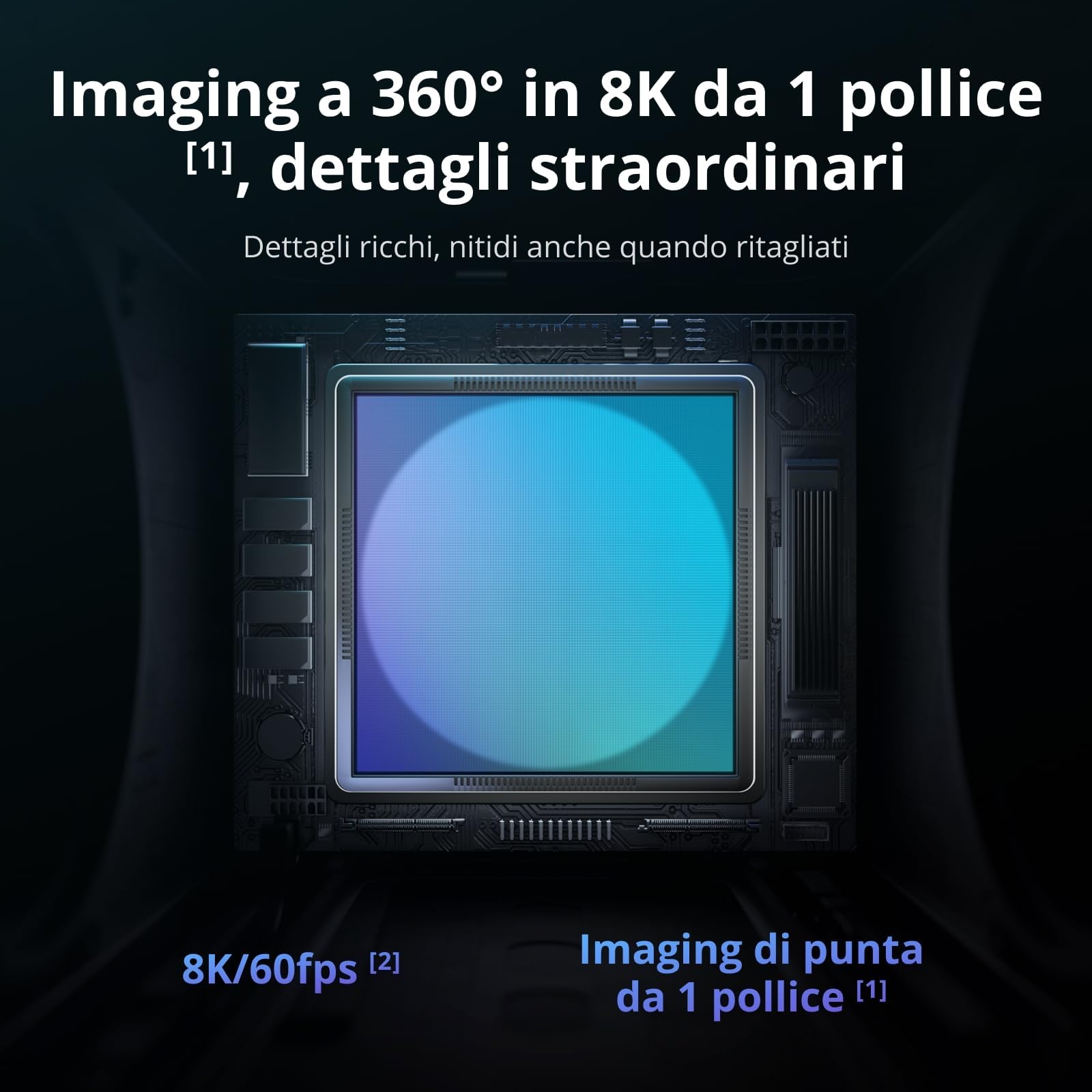 DJI Avata 360 Combo Motion Fly More con accessori, drone a 360° con imaging 8K da 1 pollice, paraelica, Include Goggles N3 e RC Motion 3, Pad di atterraggio (Memory Card Combo)