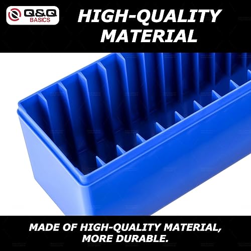 Miniatura 9 de Q&Q BASICS Caja de almacenamiento organizador de monedas para 20 losas PCGS NGC certificadas, soporte para monedas, color azul