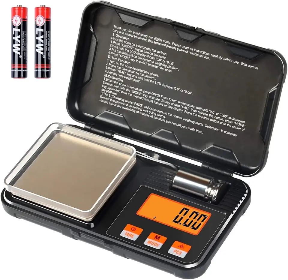 Evolt Digital Jewellery Weighing Scale, 0.01 G to 500 G,Weight Machine for Gold,Weighing Machine for Professional Use Digital Jewelry Portable Weighing Scale,Weight Measuring machine professionals