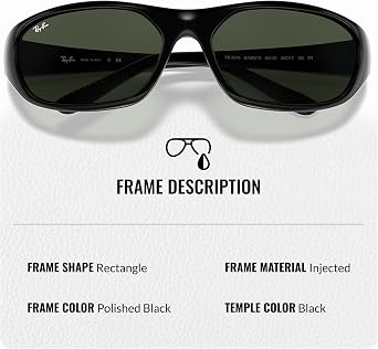 Ray-Ban RB2016 DADDY-O Rectangle Sunglasses with Official Eyewear Kit