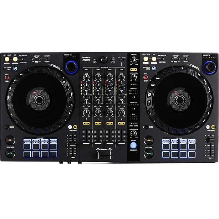Buy Pioneer DJ DDJFLX6 4deck Rekordbox and Serato DJ Controller