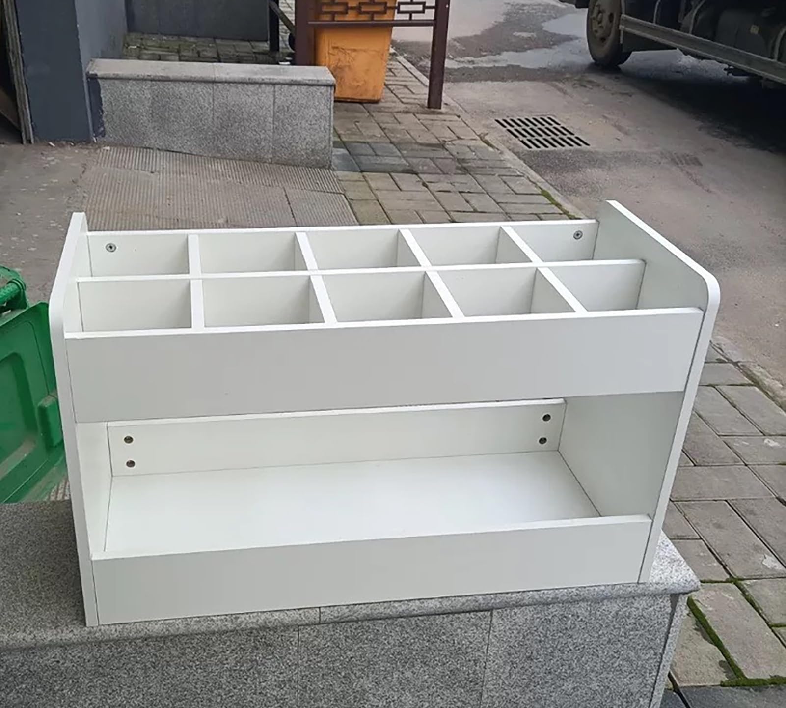 Soporte para Esterilla de Yoga para el hogar, Soporte para Esterilla de Yoga, Cesta de Madera Natural para Esterilla de Yoga, Rodillo de Espuma, Pesas Rusas, Bloques de Yoga, Raquetas de bád