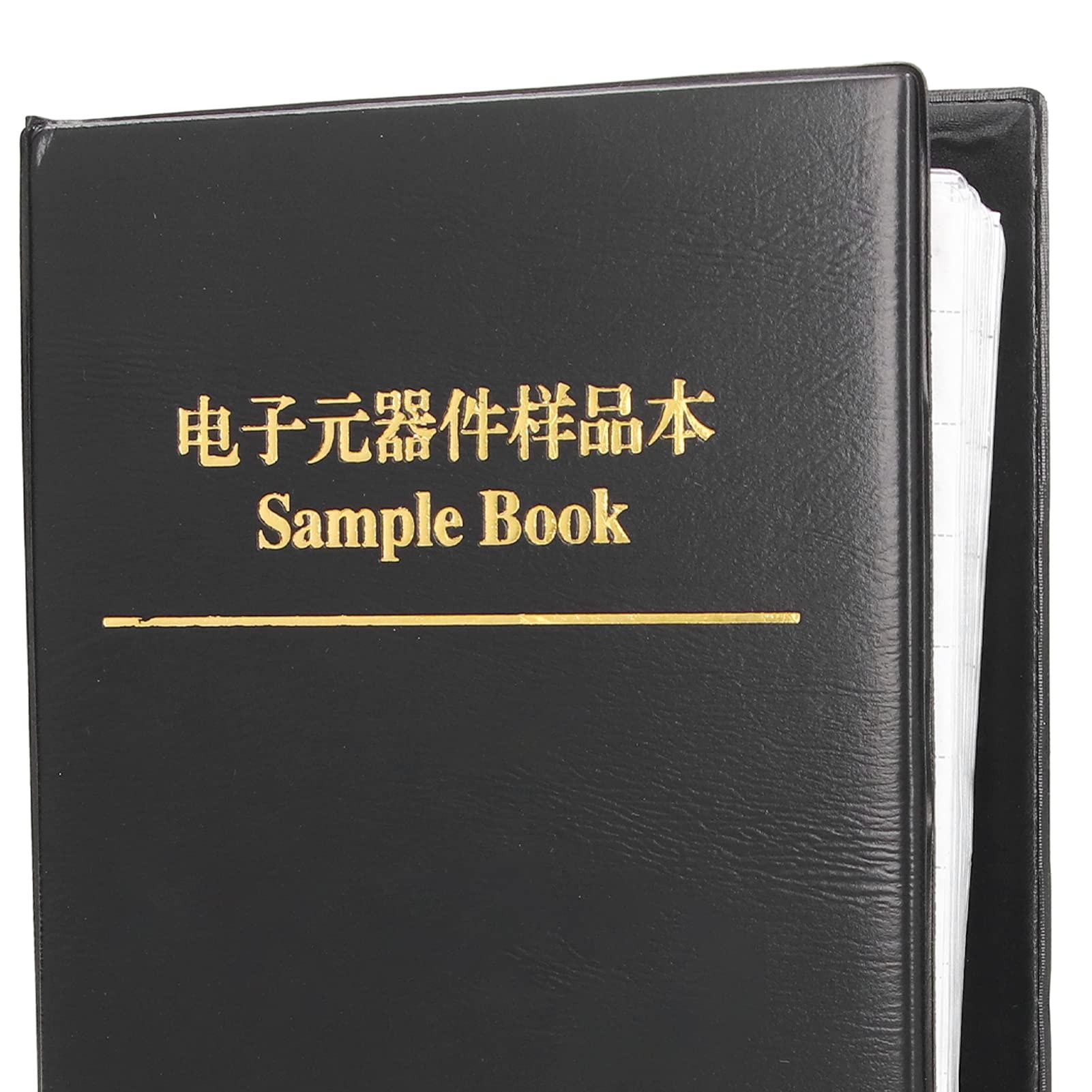 Livre d'échantillons de résistance, 0R Ohm - 10M Ohm 170 Valeur 8500pcs 1% Toutes les séries SMD Résistance 0402 Combo Sample Book Kit SMT Pack Box Book