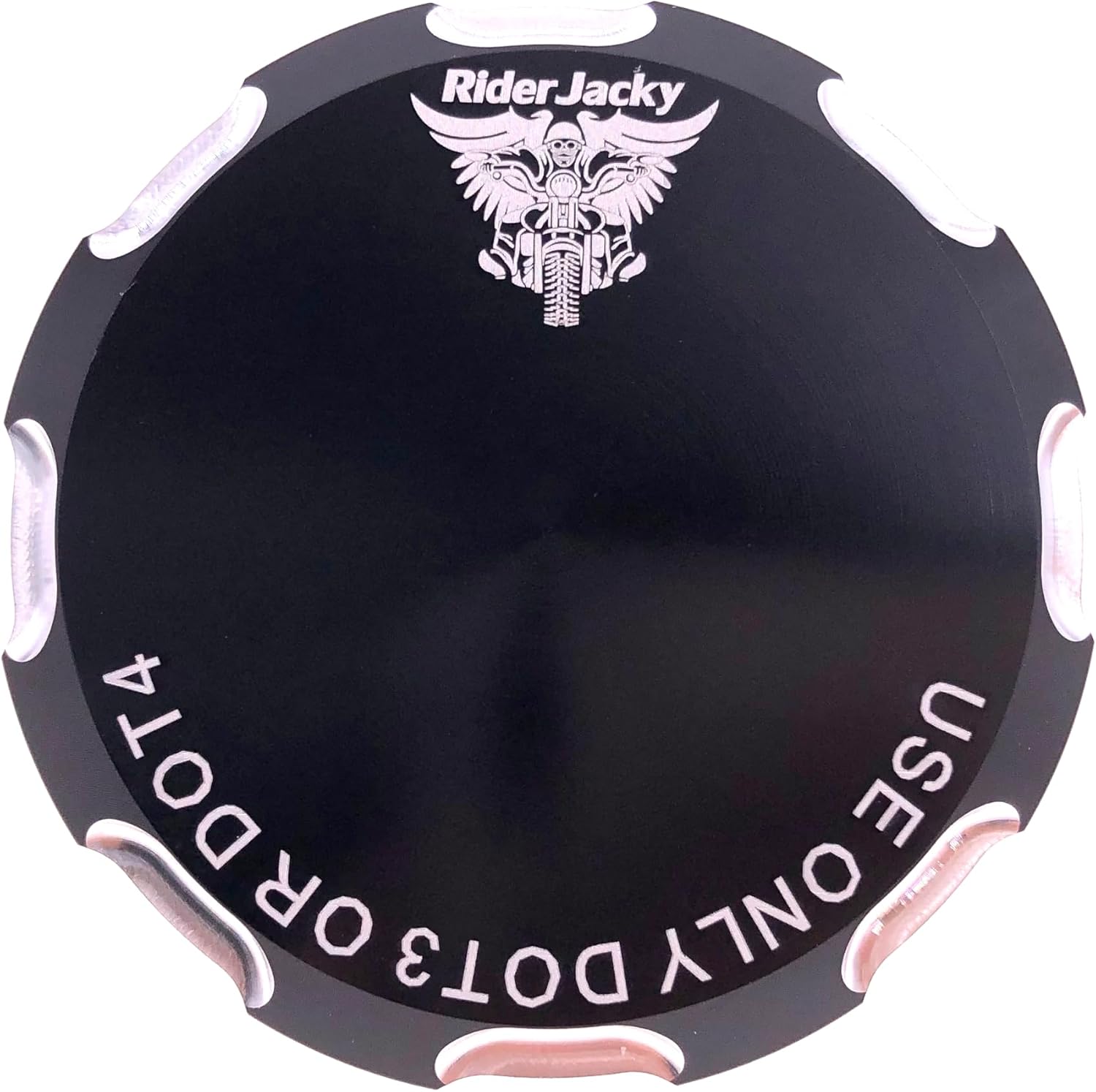 Motorcycle Rear & Front Brake Fluid Reservoir Cap Cylinder Cover For YAMAHA YZF R1 YZFR1 2009-2023,YZF R6 YZFR6 09-2022,YZFR7 MT09/SP 21-23,YZFR9 2023-2024 For Honda CBR1000RR 08-20(Black)