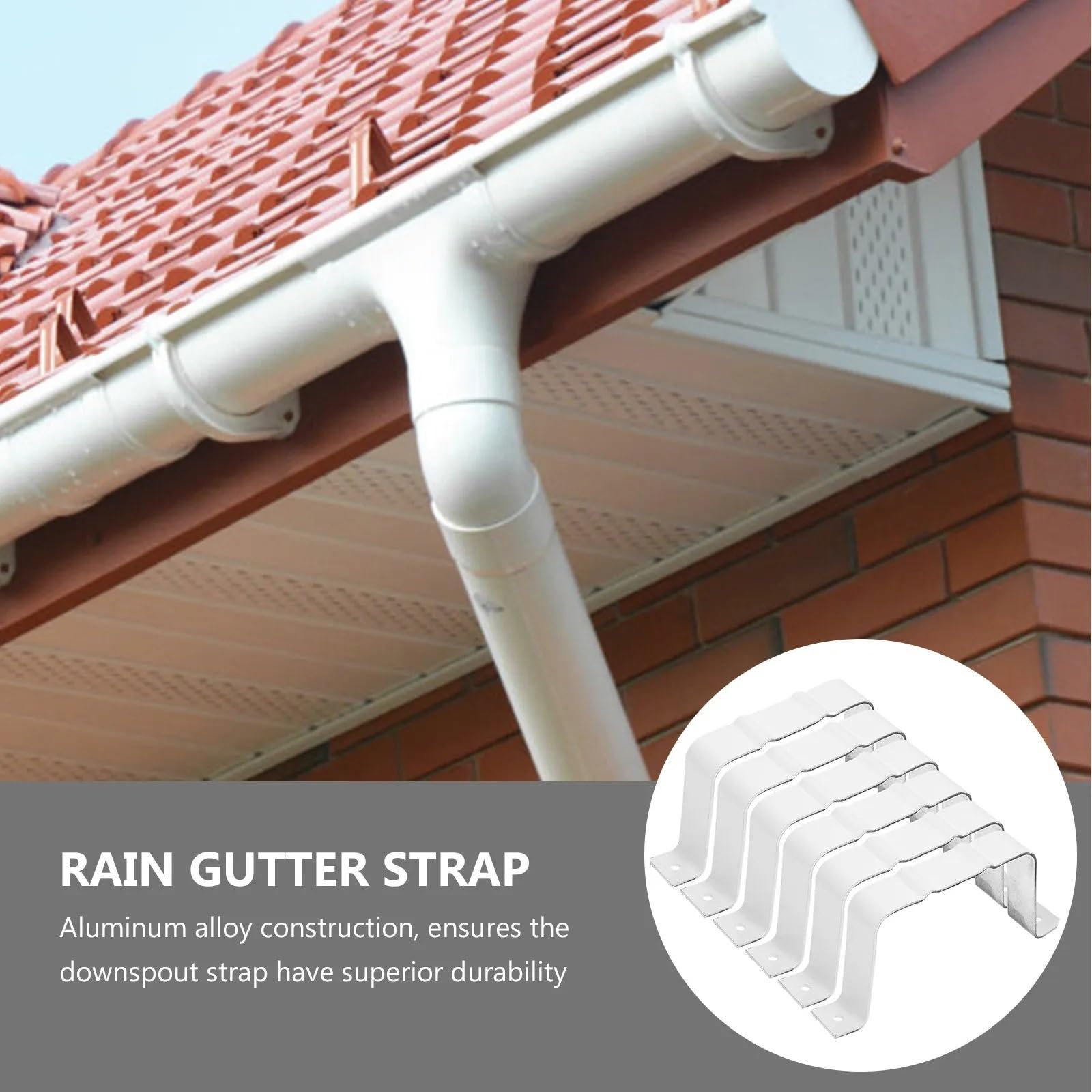 1Set Aluminum Alloy Downspout Adapter