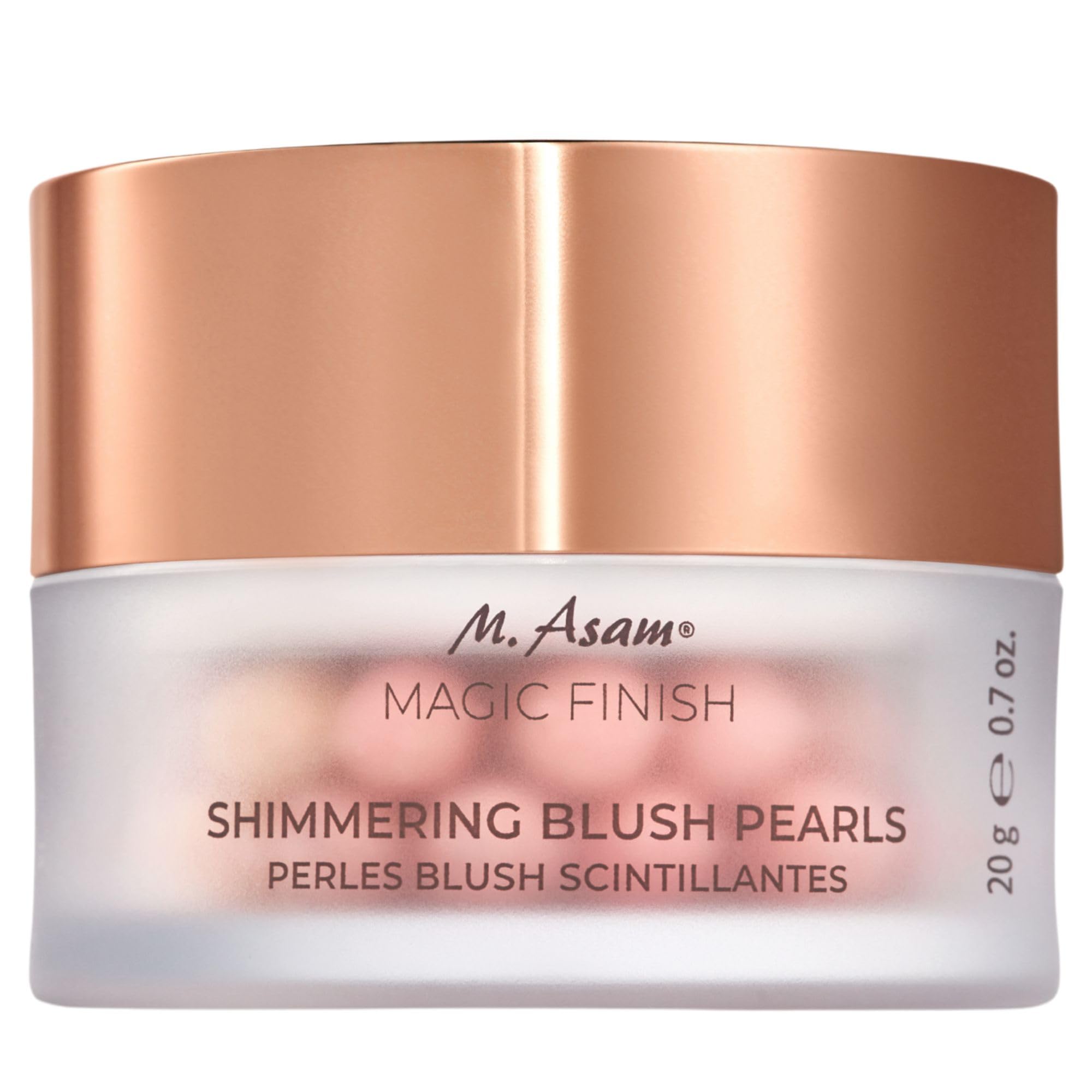 M. Asam Shimmering Blush Pearls Kompakte Blush-Perlen, drei Farbnuancen