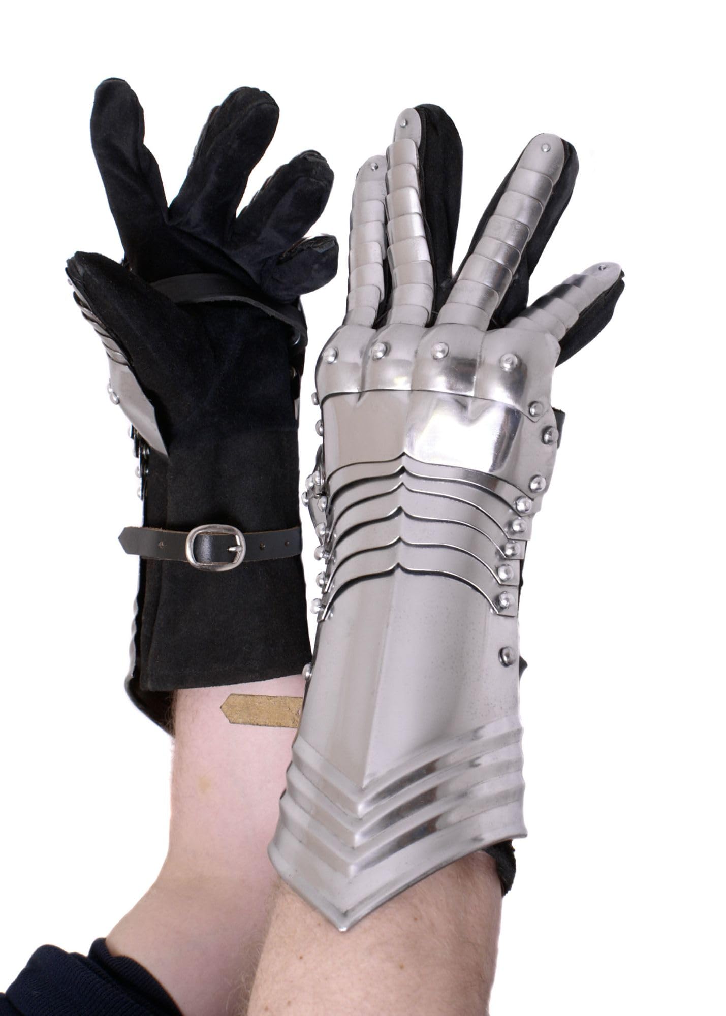 schaukampf handschuhe Battle-Merchant Plattenhandschuhe, 1,2 mm Stahl, Gr. 9-10 size:192 cm Günstige UGG Designerhandschuhe für Rahmenhöhe:58cm (28