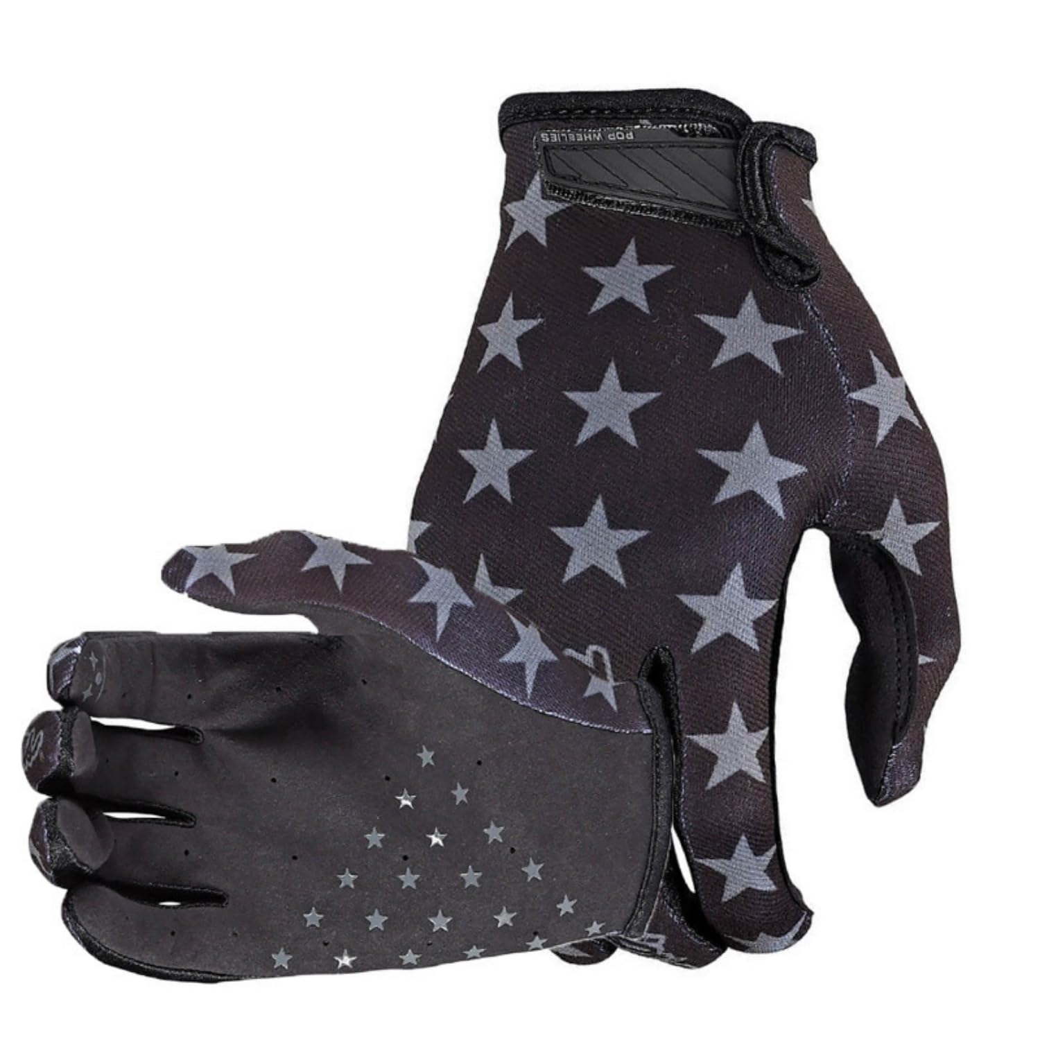 American Flag Style Cycling Gloves Mountain Bike Gloves with Gel Padding Breathable Mesh for Men Women All-Season Mountaineering