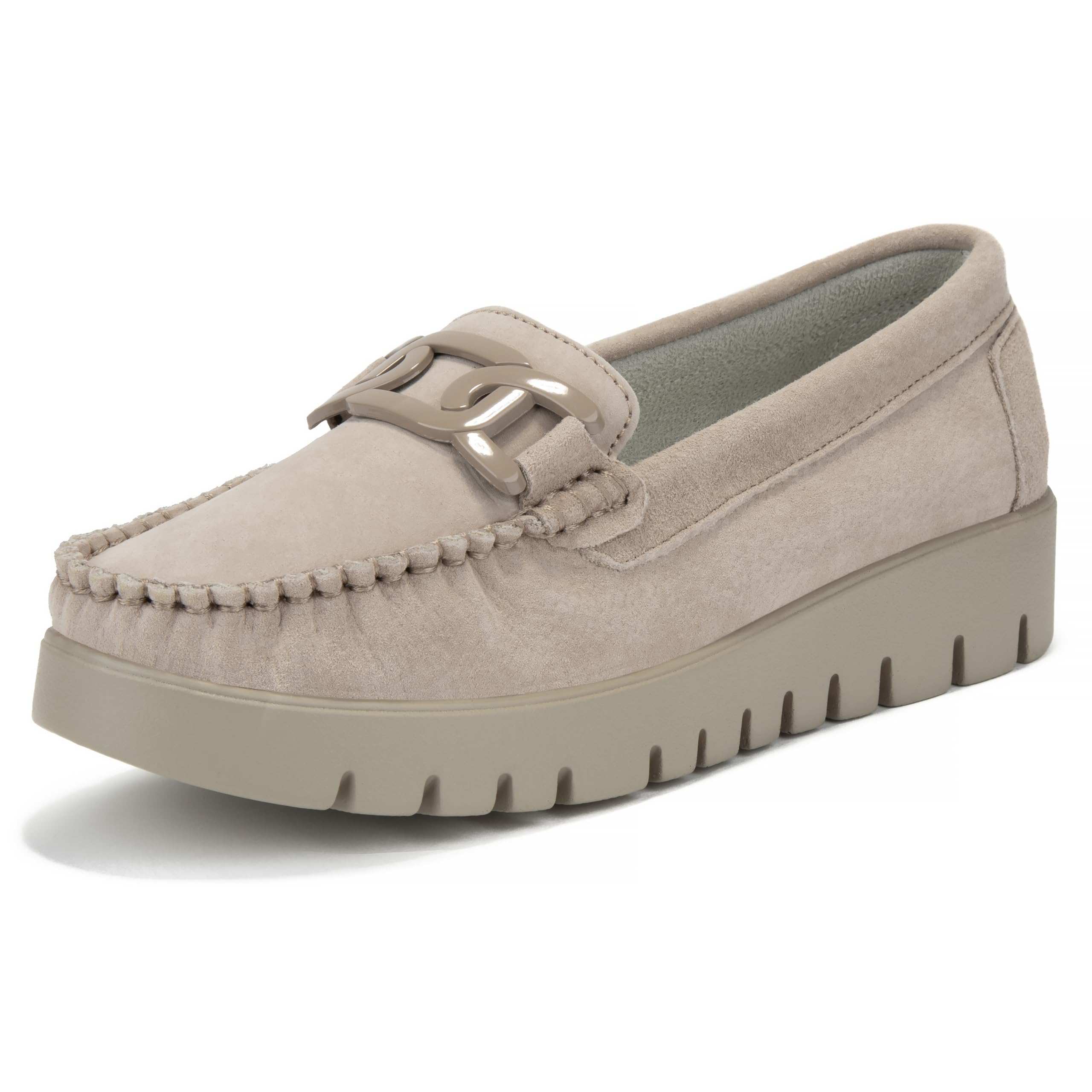 FILIPPO Plateau Loafer Damen Leder - Slipper & Mokassins für Damen