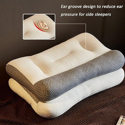 Miniatura 6 de Almohada de cuello de soja de tracción inversa, almohada súper ergonómica 2023, almohada súper ergonómica, protege tu cuello y columna vertebral,