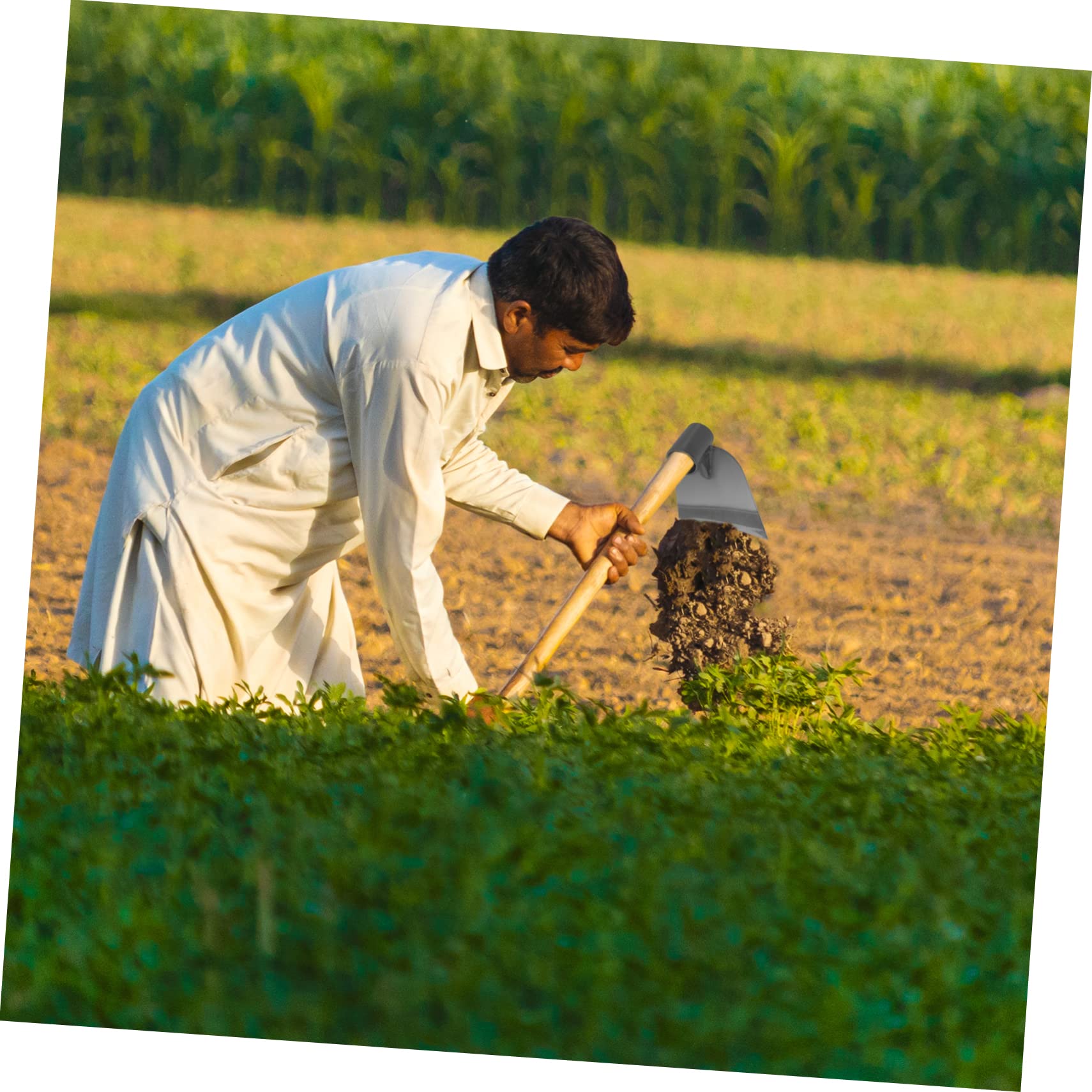 GALPADA Soil Cultivator Hoe for Gardening Shovel for Gardening Weeding Hoe Garden Hoeing Tool