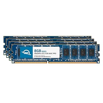 OWC 32GB (4x8GB) DDR3 ECC Unbuffered CL13 PC3-14900 1866MHz