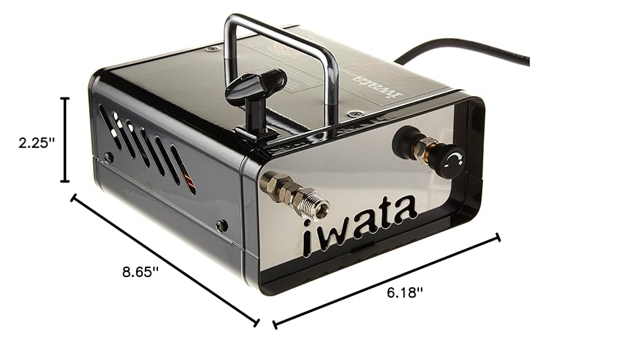 iwata Power Jet Lite エアコンプレッサー Amazon.com: Iwata-Medea Studio Series Power Jet Lite Double