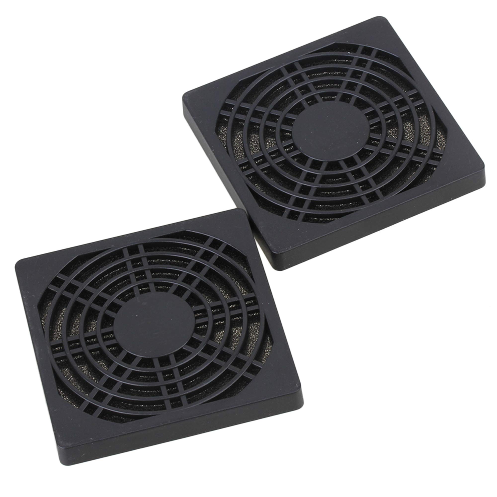 Parrilla de filtro de ventilador para computadora de 3.150 in, paquete de 5 2
