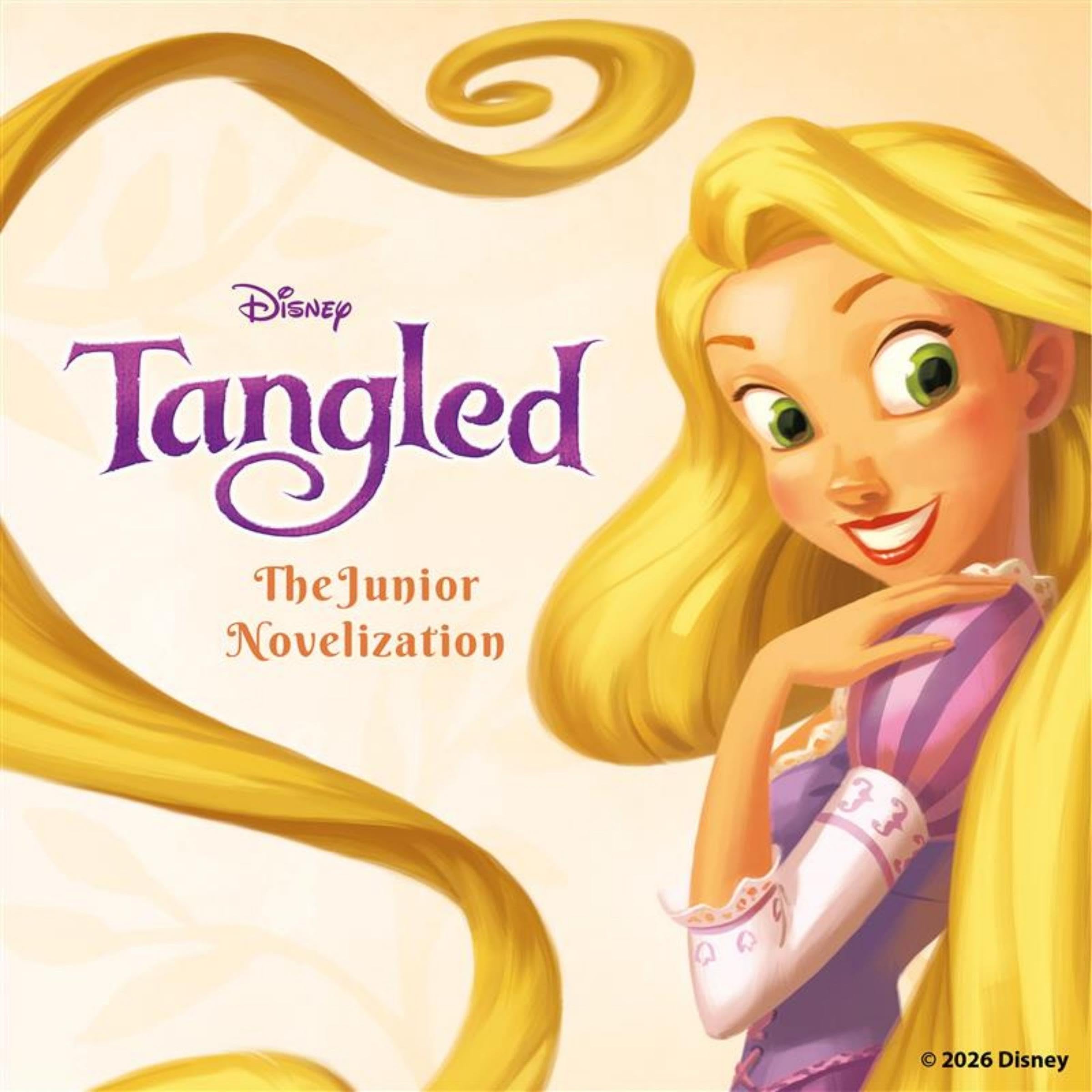 Cover art for Tangled: The Junior Novelization