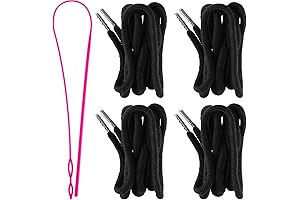 Drawstring Cords Replacement Drawstrings with Easy Threader for Sweatpants