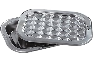 Norpro Broil/Roast Pan Set: Exceptional Versatility for Seamless Grilling and Roasting